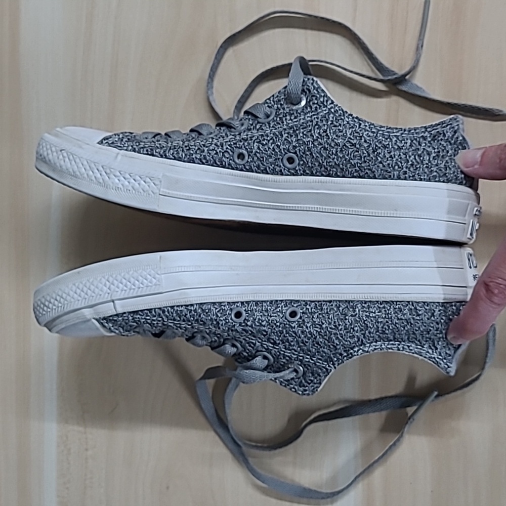 Converse Chuck Taylor All Star II Ox Spacer Mesh  Unisex Size M6/W8 Gray - Picture 5 of 9